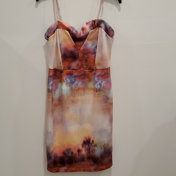VENUS Watercolor Painting Stealth Dress - Picture 2 of 11